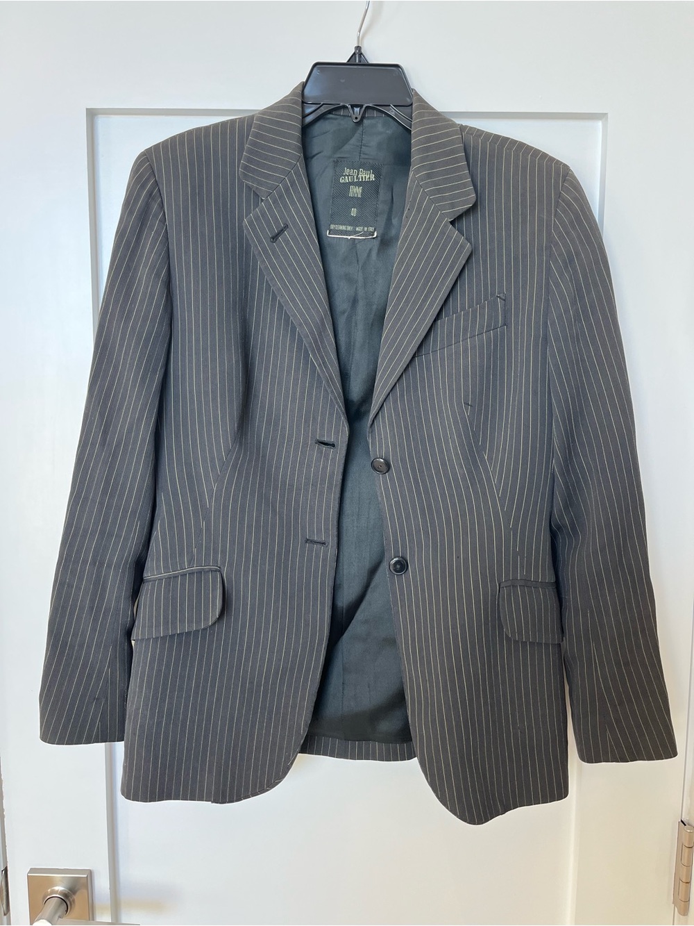 Vintage Jean Paul Gaultier Pinstripe Blazer